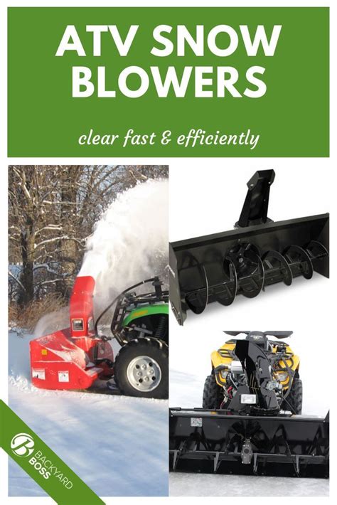 The Best Atv Snow Blower Attachments To Clear Your Property In 2021