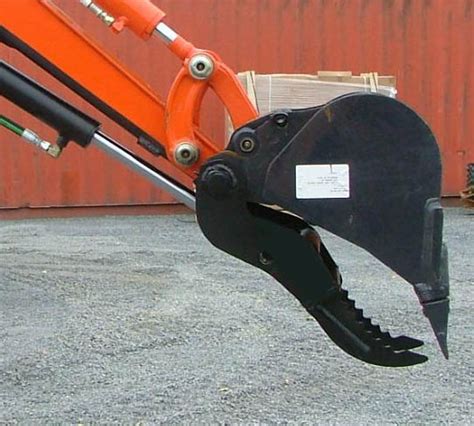 excavator thumb attachments