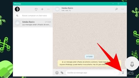 Cómo enviar notas de voz de WhatsApp desde el PC