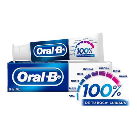 Pasta Dental Oral B 100 Menta Refrescante 66 Ml Walmart