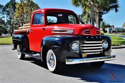 Absolutley Beautiful 1950 Ford F 1 12 Ton Pick Up Truck Stunning