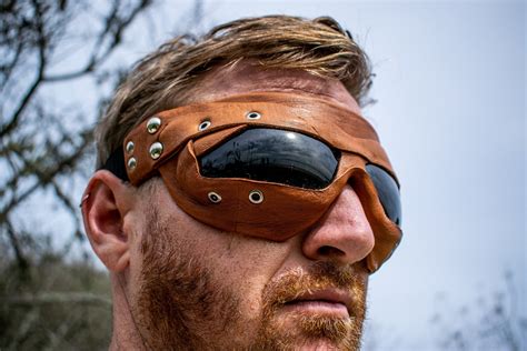 Best Burning Man Goggles Out There Rust Leather A Steampunk Etsy