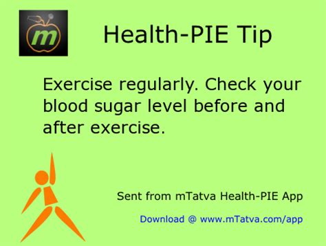 Do not exercise for 24 hours before a blood test as the exercise may skew your blood test results. HealthPIE - The Complete Health App