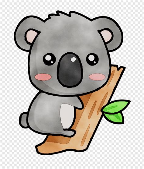 Drawing Cute Kawaii Koala Bear ~ Drawing Easy