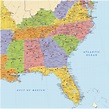 Printable Map Of Southeast Us | Printable Maps