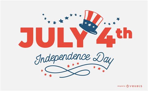 July Th Independence Day Design Vector Download