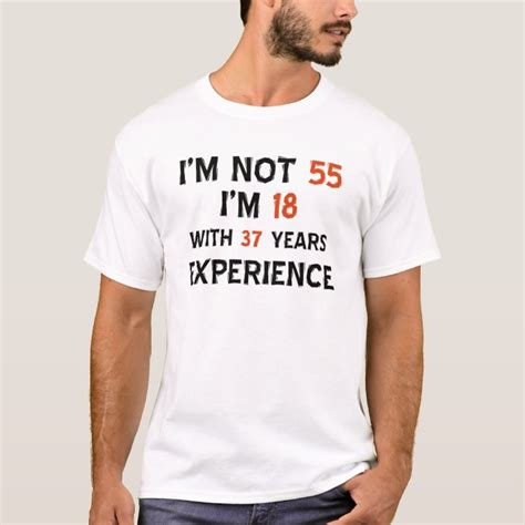 55th Birthday Designs T Shirt