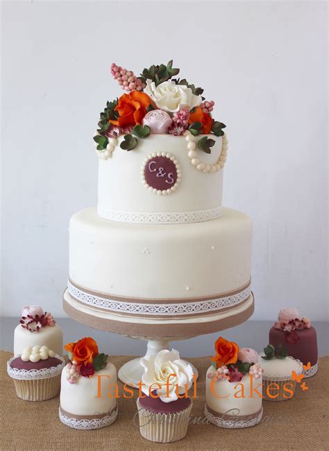Wedding Cupcake Towers Gallery Tasteful Cakes By Christina Georgiou