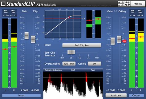 StandardCLIP By SIR Audio Tools Clipper Plugin VST VST Audio Unit AAX