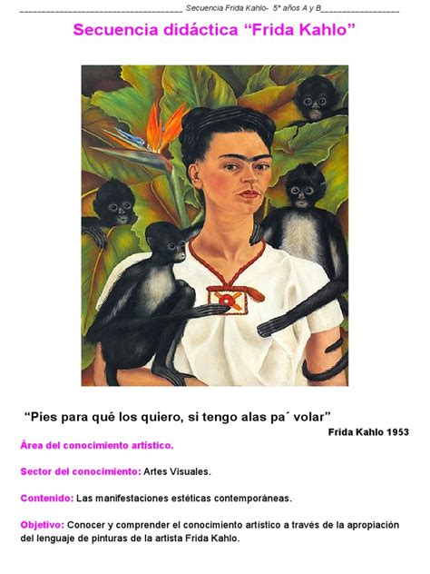 Quién Fue Frida Kahlo Para Niños De Preescolar Niños Relacionados