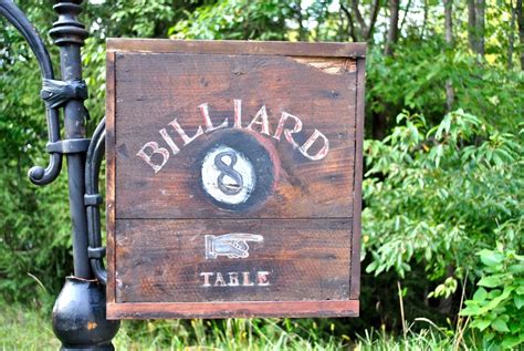 Antique Billiard Table Pool Hall Sign Vintage Early Old Original Rare Trade Sign 1831164582