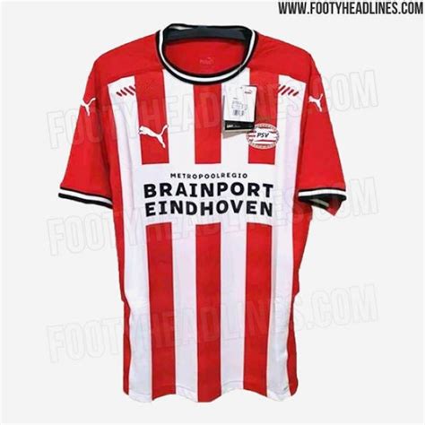 Nieuwe Thuisshirt Psv Gelekt Voor Het Eerst Met Puma Soccernewsnl