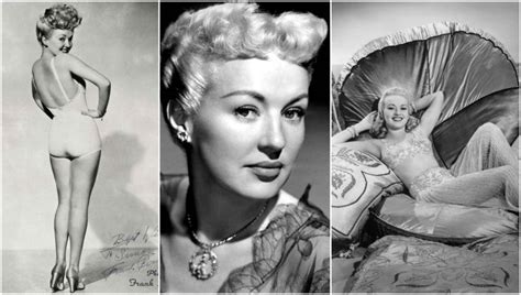 Photos Of The Lovely Betty Grable Celebrated Sex Symbol And Pin Up Of The 1930s And 1940s The
