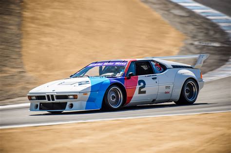 The One Racing The Mid Engine Bmw M1 Supercar At Mazda Raceway