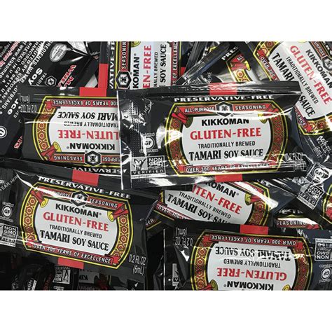 Kikkoman Soy Sauce Gluten Free Packets 200 X 02 Fz Jdj Trading