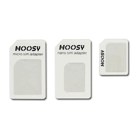 Noosy 3 In 1 Nano Sim Micro Sim Sim Card Adapter