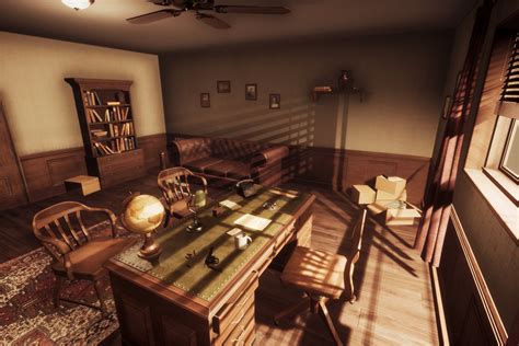 Wip Old Detective Office — Polycount