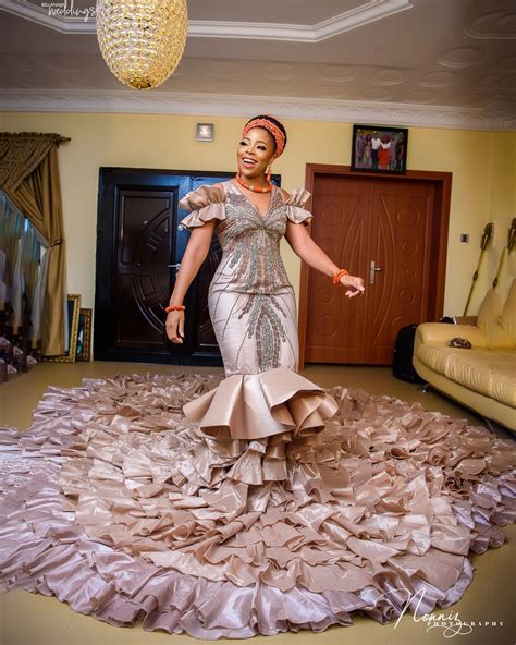 Wedding Reception Gowns For Nigerian Brides Wedding