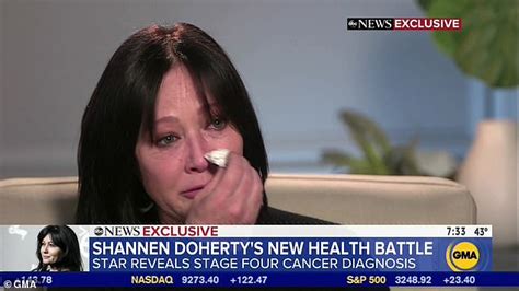 Shannen Doherty Reveals She Has Stage Iv Cancer Five Years After Being Given The All Clear