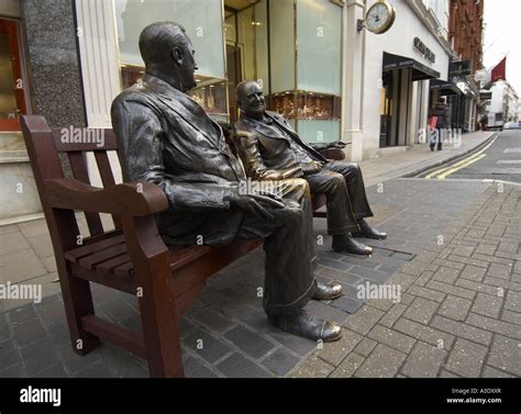 Bond Street Bench London Stock Photo Alamy