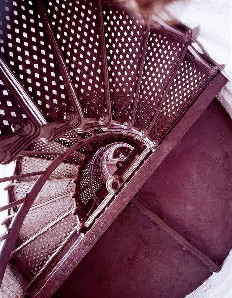 Stair Step Staircase Spiral Round Construction Architecture