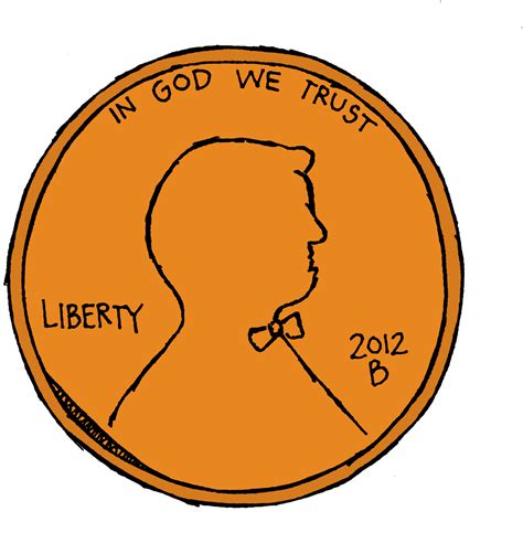 Penny Clipart Of Quarter Png Penny Heads Clear Backround Drawing Of A
