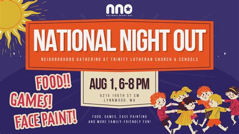 National Night Out Trinity Lynnwood