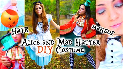 Shop target for disney merchandise at great prices. Alice and Mad Hatter DIY Costumes + Hair and Makeup! - YouTube