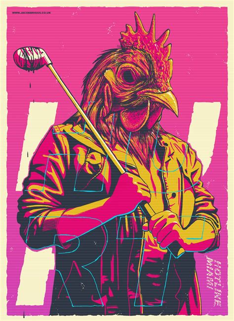 Richard Hotline Miami Jacob Briggs Hotline Miami Miami Art Miami