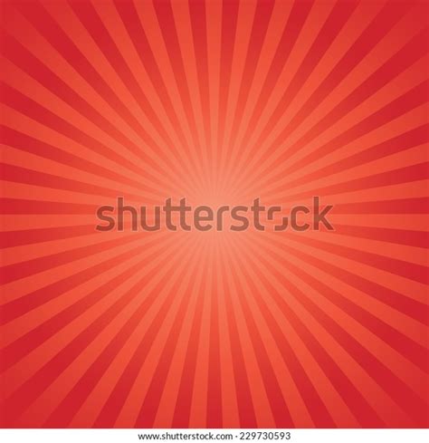 Red Color Burst Background Vector Illustration Stock Vector Royalty