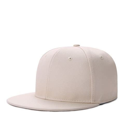 wholesale nice quality metal sports caps custom logo blank hip hop hat plain flat brim snapback