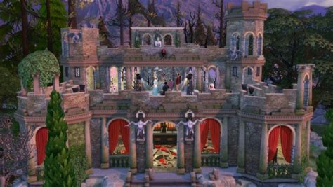 Ihelen Sims Nightclub Castle Ruins By Fatalist Sims 4