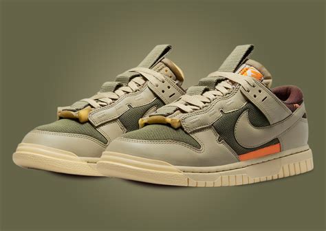 Olive Shades Take Over This Nike Dunk Low Remastered Sneaker News
