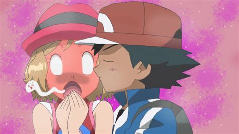 Kiss For Serena Amourshipping Day 2016 By Pokepalp On Deviantart Pokemon Ash And Serena