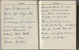 Tagebucheintrag vom 8.2.1947 – Nachlass Curd Jürgens