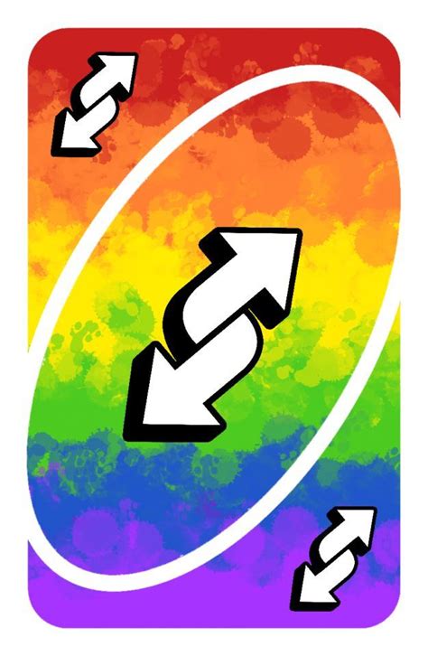 Uno Reverse Card Rainbow Cards Blog