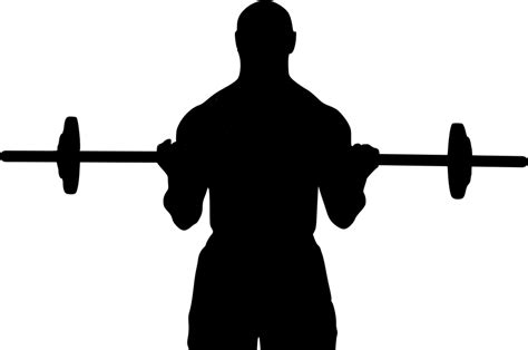 Download Crossfit Silhouette Lifting Royalty Free Vector Graphic
