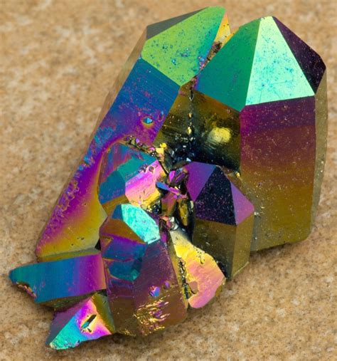 Aura Crystals Rainbow Quartz Cluster Rainbow Quartz Crystal