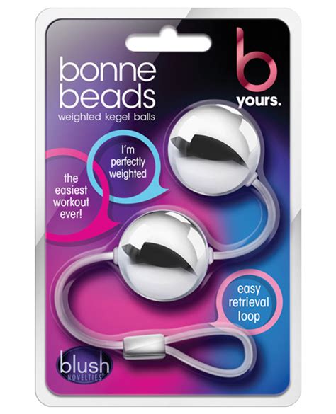 Blush B Yours Bonne Beads Silver Soft Beads Personal Sensual Stimulator
