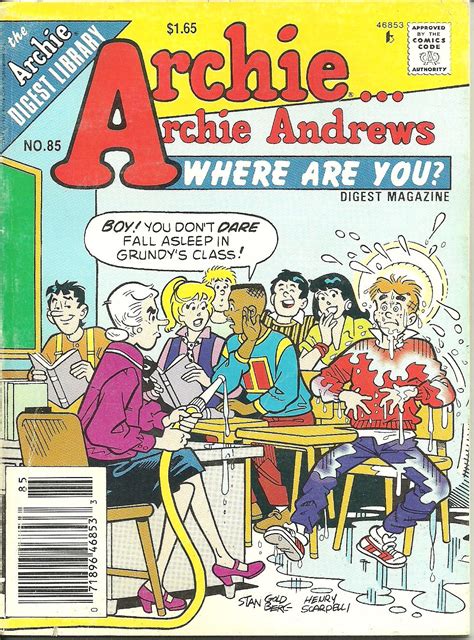 Archie Andrews Where Are You Digest Magazine Comic 85 March 1993