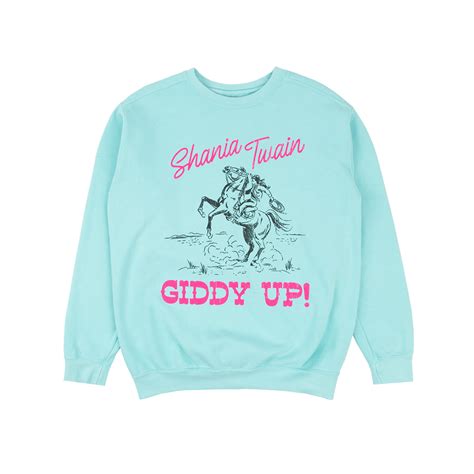 Giddy Up Crewneck Shania Twain Official Store