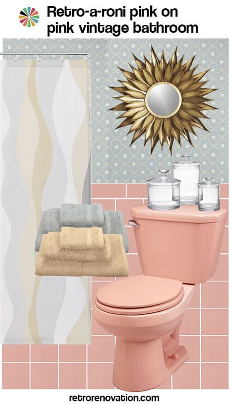 1 mln bathroom tile ideas. 13 ideas to decorate an all-pink tile bathroom - Retro ...
