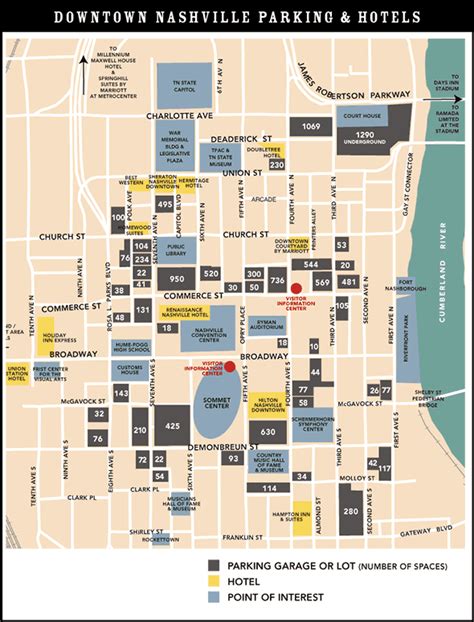 Map Of Nashville Hotels Agathe Laetitia