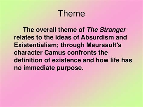 Ppt The Stranger Albert Camus 1942 Powerpoint Presentation Free