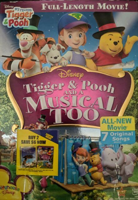 My Friends Tigger And Pooh Tigger Pooh And A Musical Too Dvd 2009
