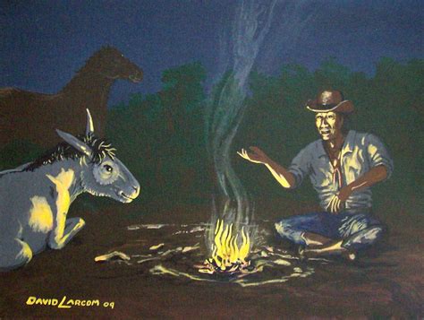 Trail Tales Painting By David Larcom Fine Art America