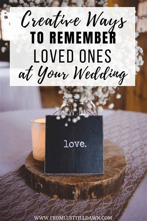 Remembering Loved Ones At Your Wedding 7 Creative Ways I Did It Lust