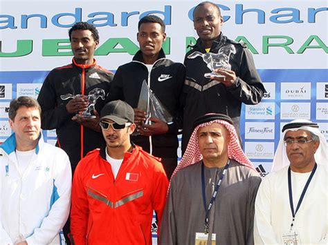 Ethiopians Take Top Spots In Dubai Marathon Sport Gulf News