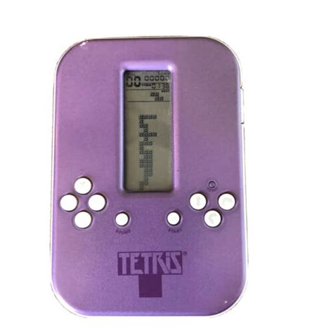 Tetris Lighted Handheld 3 Games In 1 Radica 2009 Mattel Tested Ebay