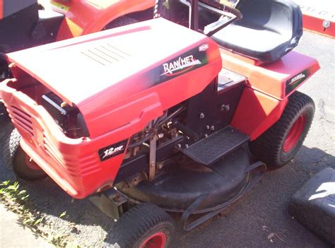 Rover Rancher 12 Hp Ride On Mower Auction 0048 7001651 Grays Australia